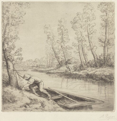 Morning along the River (La matin sur la riviere)