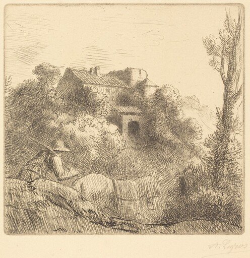 Farm on a Hill (La ferme sur la colline)