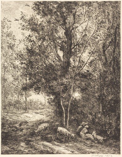 Shepherd and Shepherdess (Le Berger et la bergere)