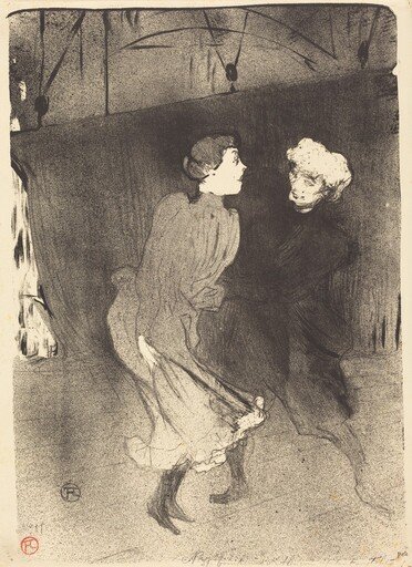 Dress Rehearsal at the Folies-Bergere (Répétition générale aux Folies-Bergère)