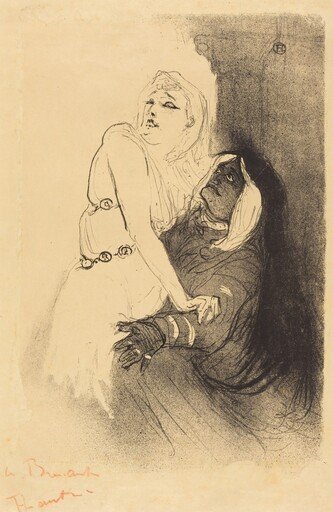 At the Renaissance: Sarah Bernhardt in "Phedre" (A la Renaissance: Sarah Bernhardt dans "Phèdre")