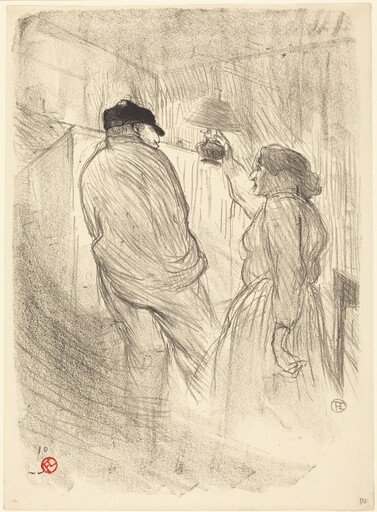 At the Theatre-Libre: Antoine in "L'inquiétude" (Au Théatre-Libre: Antoine dans "L'inquiétude")