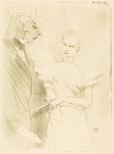 Brandes and Leloir in "Cabotins" (Brandès et Leloir dans "Cabotins")