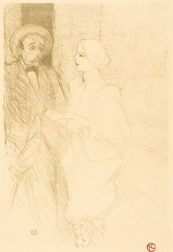 Yahne and Mayer in "L'age difficile" (Yahne et Mayer dans "L'age difficile")