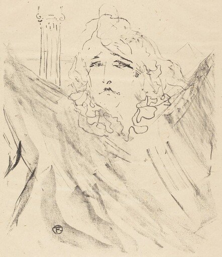 Sarah Bernhardt in "Cleopatra" (Sarah Bernhardt dans "Cléopatre")
