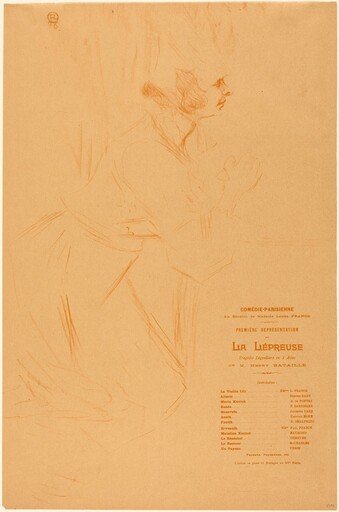 Program for "La lepreuse"  (Programme pour "La lépreuse")