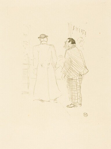The First Vendor of Jourdan and Brown (Le premier vendeur de Jourdan et Brown)