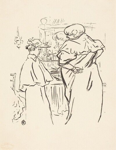 Two Women before a Mirror