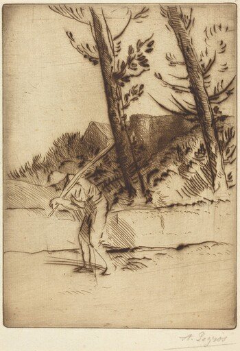 View of a Farm (La ferme des Bordes)