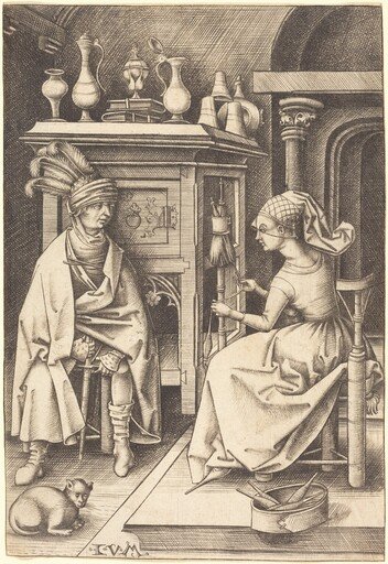 The Visit to the Spinner