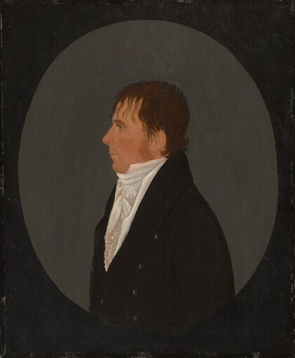 Profile Portrait of a Young Man
