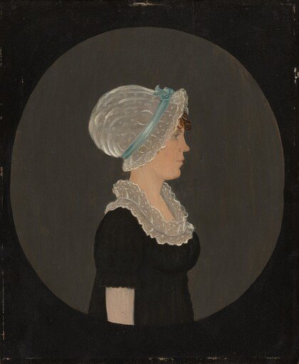 Profile Portrait of a Young Lady