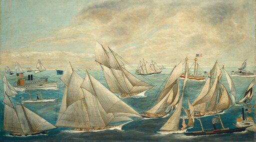 Imaginary Regatta of America's Cup Winners