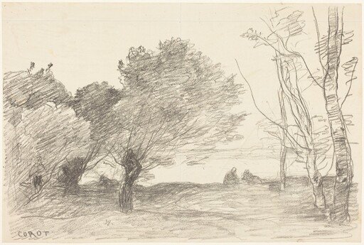 Willows and White Poplars (Saules et peupliers blancs)
