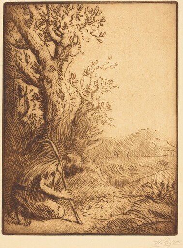The Prodigal Son, 4th plate (L'enfant prodigue)