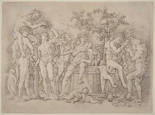 Bacchanal with a Wine Vat