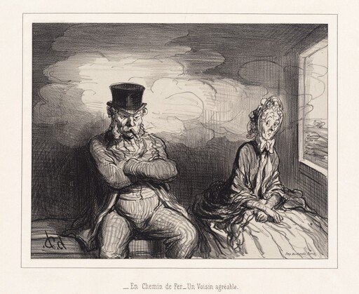 En Chemin de fer... un voisin agréable (On the Railroad: A Pleasant Neighbor)