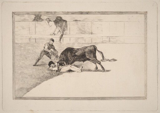 La desgraciada muerte de Pepe Illo en la plaza de Madrid (The Unlucky Death of Pepe Illo in the Ring at Madrid)
