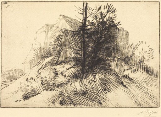 Farm in Winter (Une ferme en hiver)