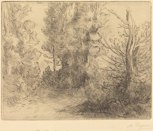 Landscape: Near Chailleux (Paysage: Pres Chailleux)
