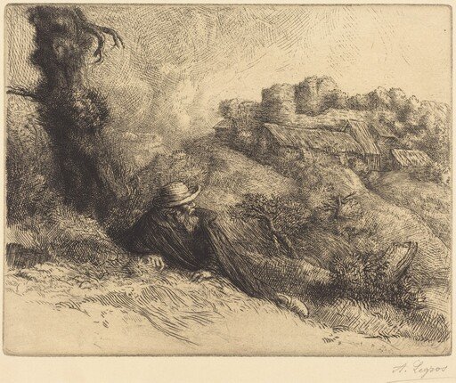 View of a Chateau (Chateau des Revenants)