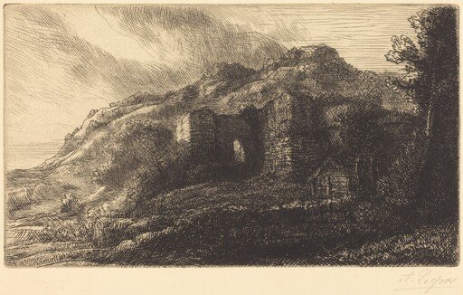 Ruins of a Chateau (Les ruines du chateau)