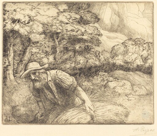 Man Foraging (L'homme au fourrage)