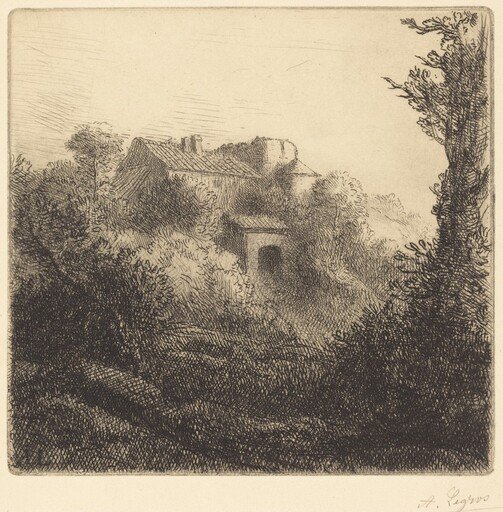 Farm on a Hill (La ferme sur la colline)
