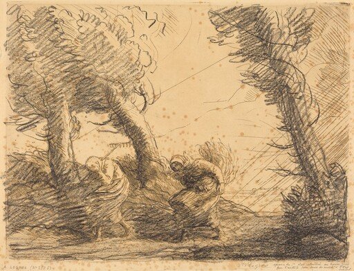 Harvesters Surprised by the Storm (Moissoneuses surprises par l'orage)