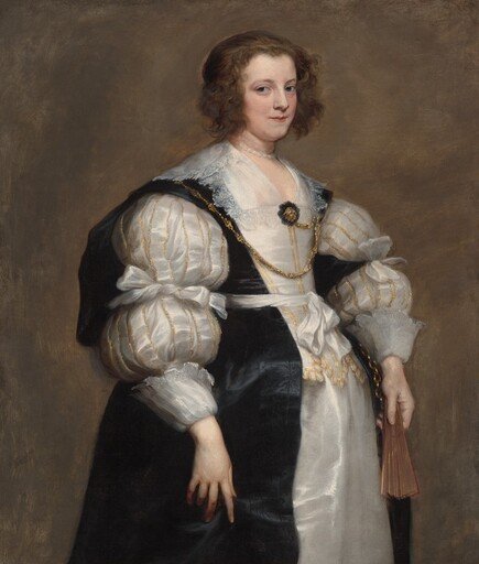 Lady with a Fan