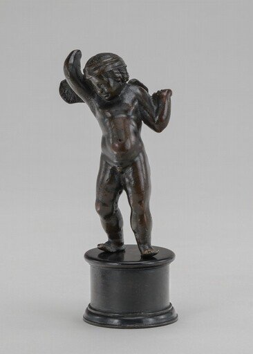 Winged Boy with Hands Raised