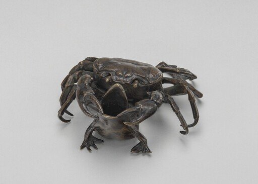 A Crab on a Toad