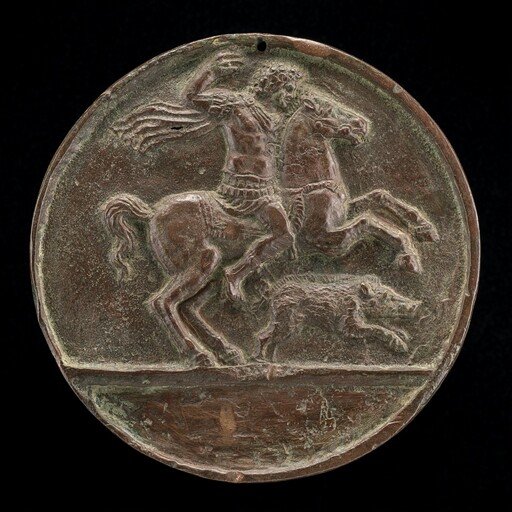 Meleager on Horseback [reverse]