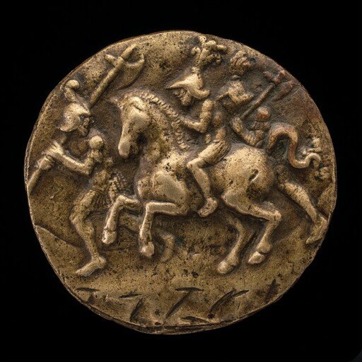 A Horseman and Two Soldiers