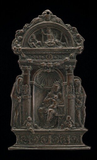 Madonna and Child Enthroned with Saint Anthony Abbot and Saint Jerome