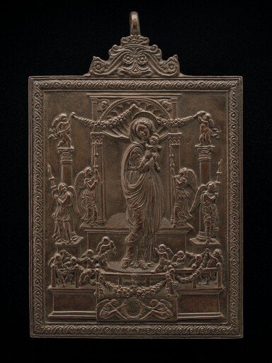 The Virgin & Child with Angels