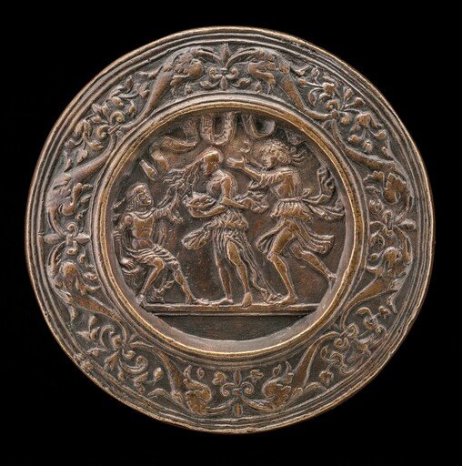 Allegory of Fortune: Man Holding Fortune by her Forelock