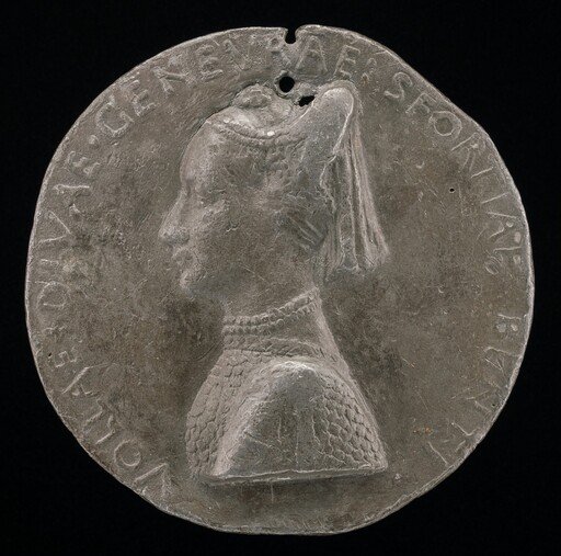 Ginevra Sforza, 1442-1507, Wife of GIovanni II Bentivoglio 1464
