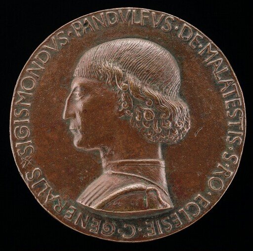 Sigismondo Pandolfo Malatesta, 1417-1468, Lord of Rimini and Fano [obverse]