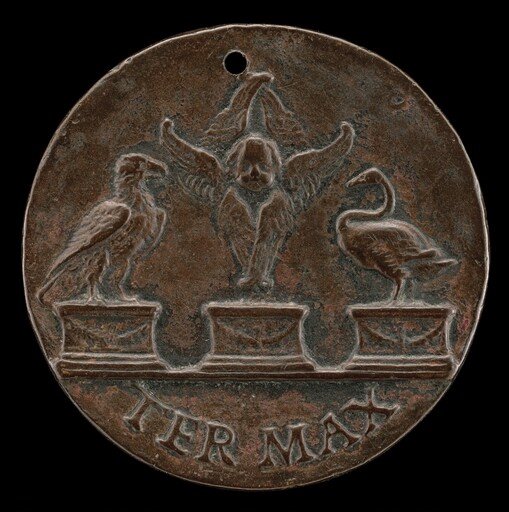 Cherub, Swan, and Eagle [reverse]