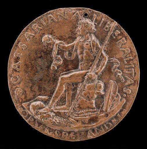 Nude Male Figure [reverse]