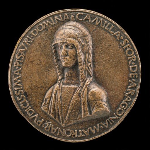 Camilla Sforza of Aragon, Wife of Costanzo Sforza 1475