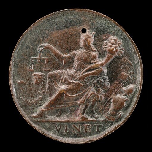 Seated Figure of Venetia [reverse]