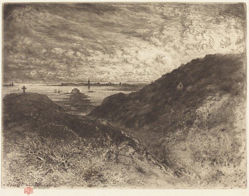 La Falaise: Baie de Saint-Malo (The Cliff: Saint-Malo Bay)