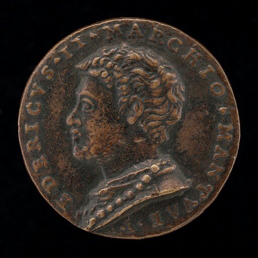 Federigo II Gonzaga, 1500-1540, 5th Marquess of Mantua 1519 and 1st Duke of Mantua 1530 [obverse]