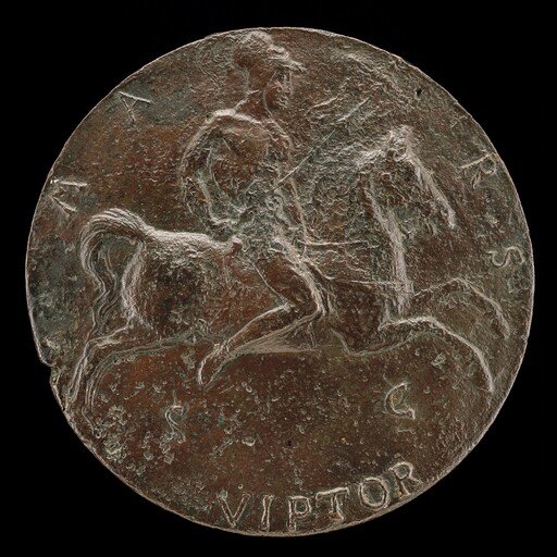 Hadrian Riding and Carrying a Standard [reverse]