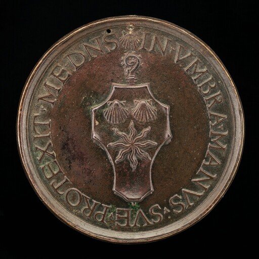 Arms of Maugras over a Crozier [reverse]