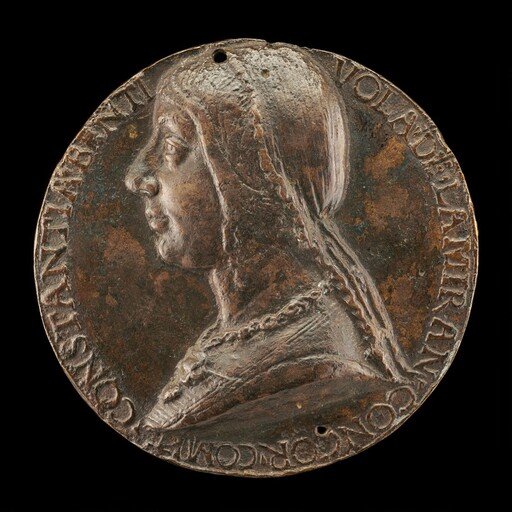 Costanza Bentivoglio, Wife of Antonio Pico della Mirandola 1473, Countess of Concordia 1483 [obverse]