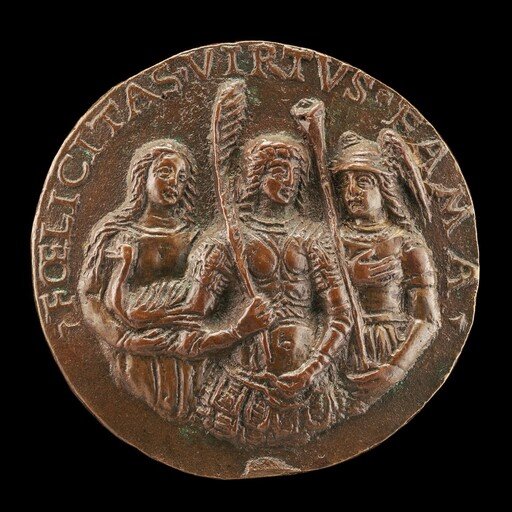Felicity, Virtue, and Fame [reverse]