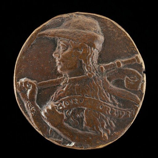 Youth Wearing an Animal's Skin [reverse]